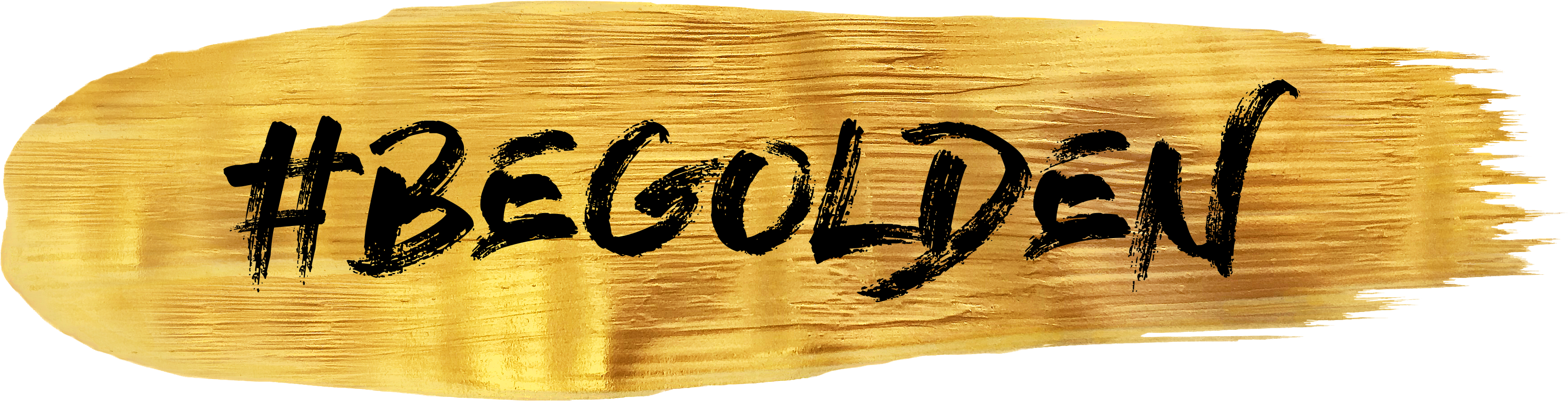 Be Golden Edit Your Profile - Calligraphy (3548x927), Png Download