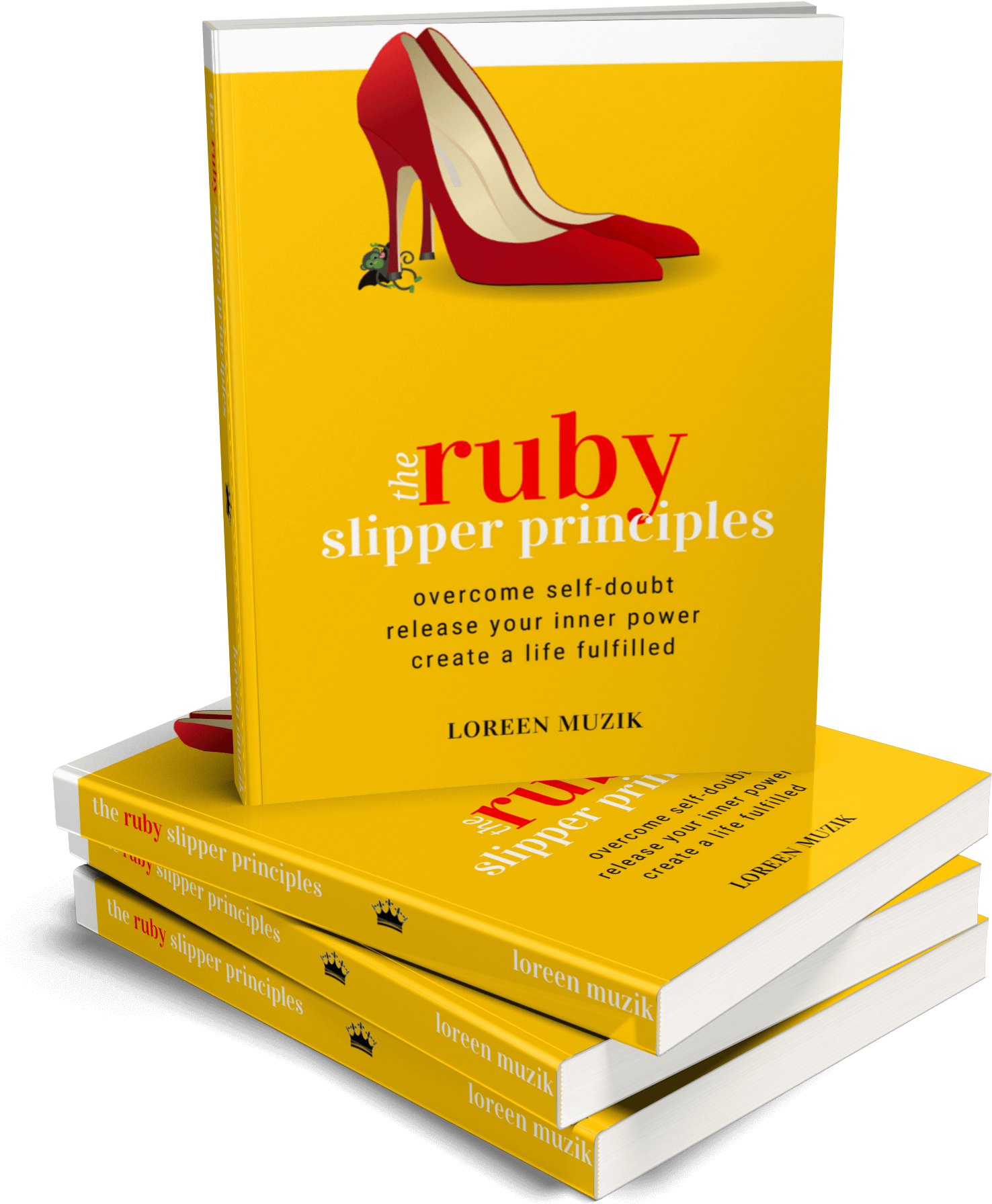 The Ruby Slipper Principles Book - Basic Pump (1496x1794), Png Download