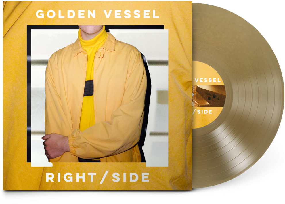 Right/side 12" Vinyl - Golden Vessel Right Side (1024x1024), Png Download