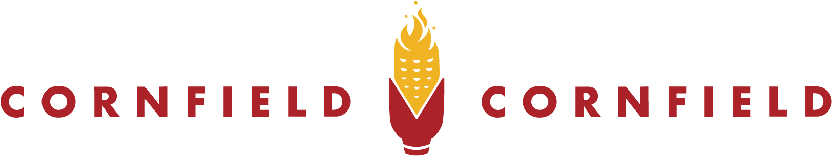 Cornfield Cornfield - Illustration (1874x482), Png Download