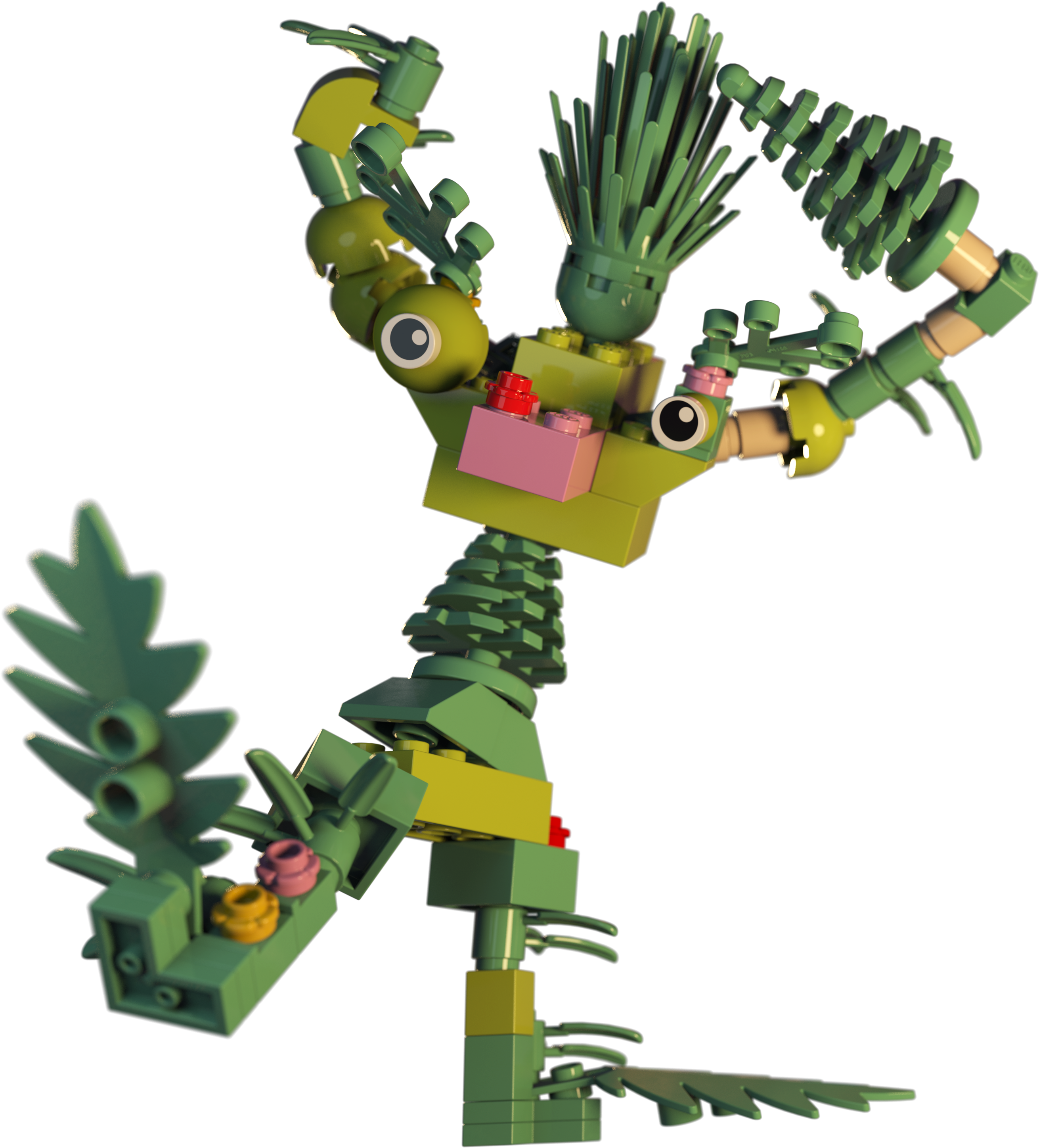 Plastic From Sugar Cane Lego Launches Green - Christmas Tree (4000x4000), Png Download