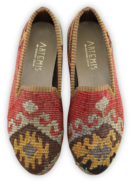 Womens Kilim Shoes Wkss39 - Slip-on Shoe (514x720), Png Download