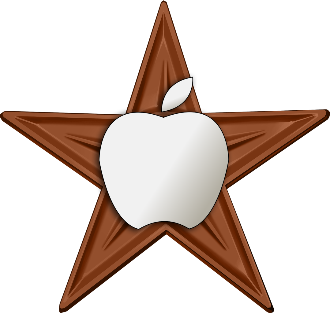 Apple Barnstar Hires - Video Game (1078x1024), Png Download