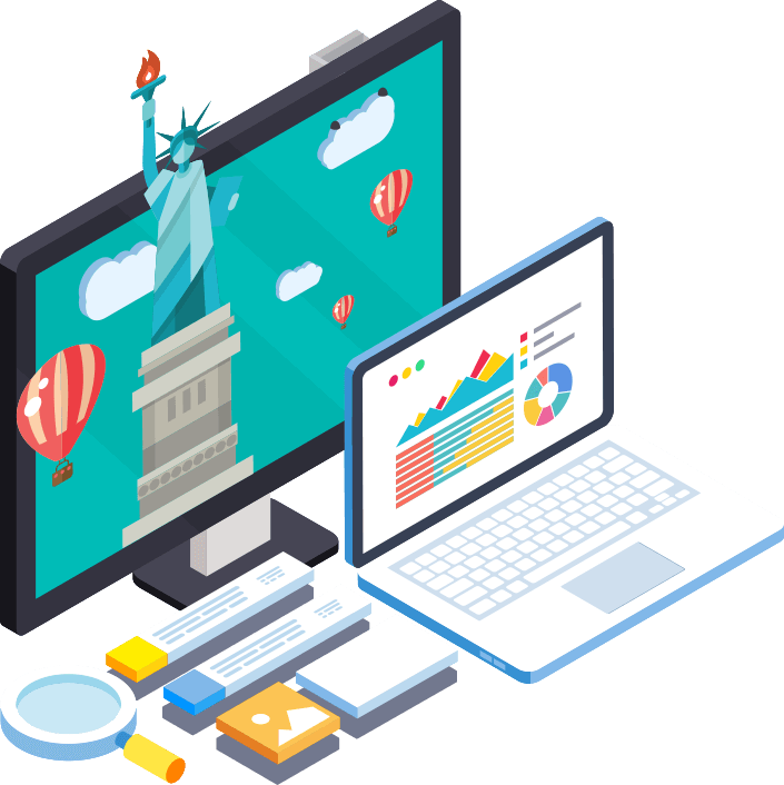 Internet Marketing - Output Device (705x706), Png Download