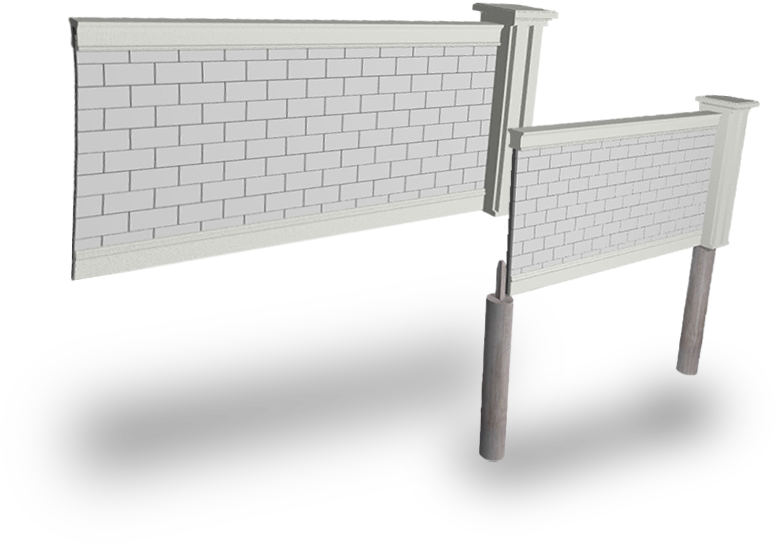 The State Of The Art In Precast Concrete Walls - Badminton (823x780), Png Download