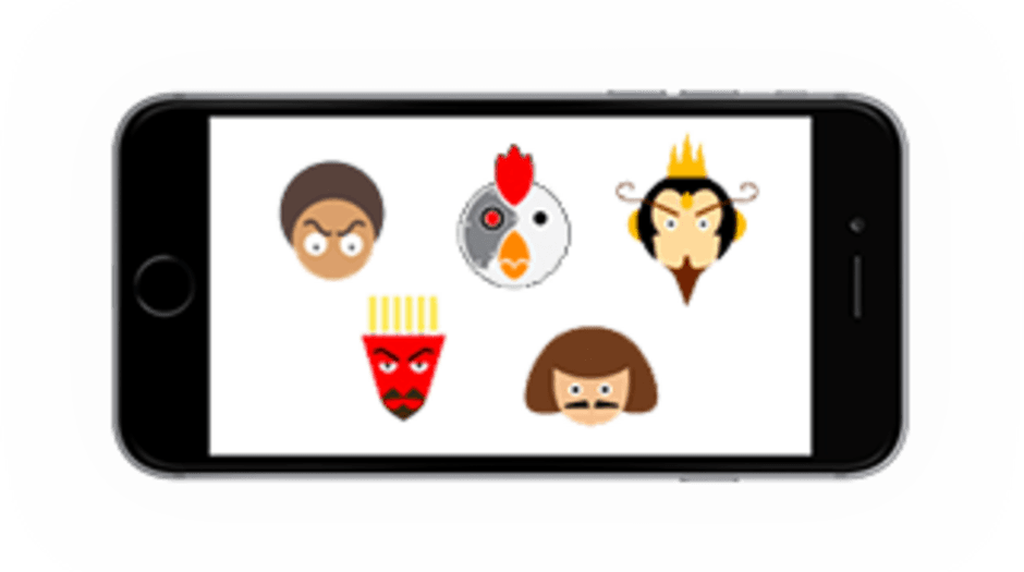 Adult Swim Launches Cartoon-themed Emoji Keyboard - Cartoon (940x525), Png Download