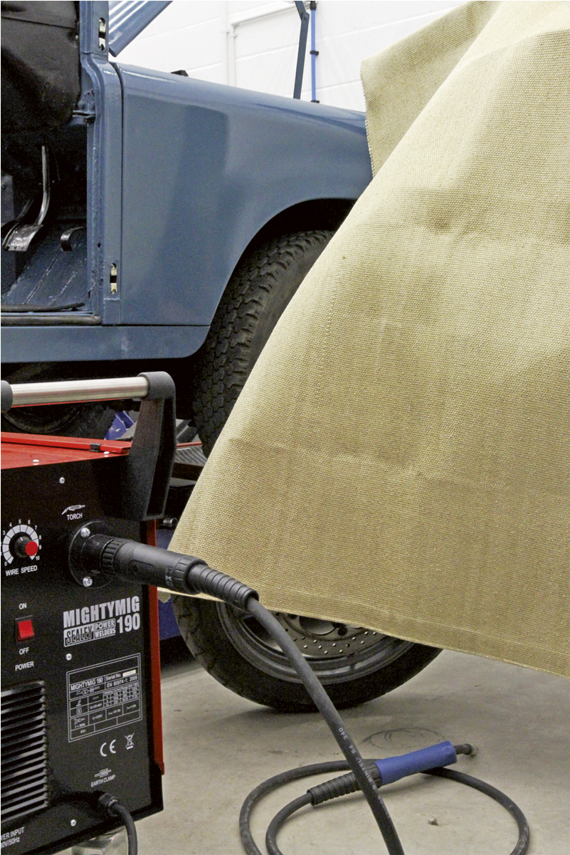 Ssp233 Sealey Fibreglass Spark Proof Welding Blanket - Classic Car (1200x1200), Png Download