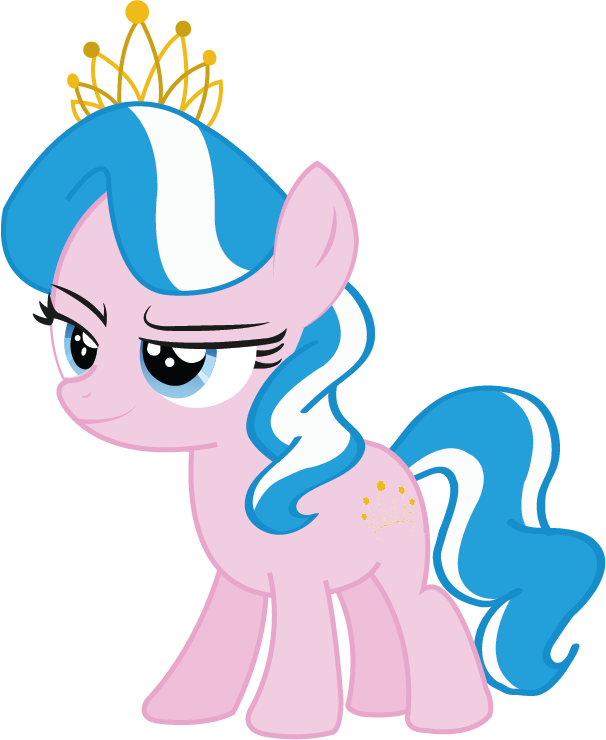 Golden Tiara - Mylittlepony (606x740), Png Download