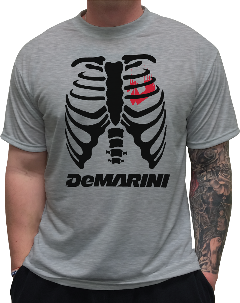 Ribcage Heart - Demarini (1000x1000), Png Download