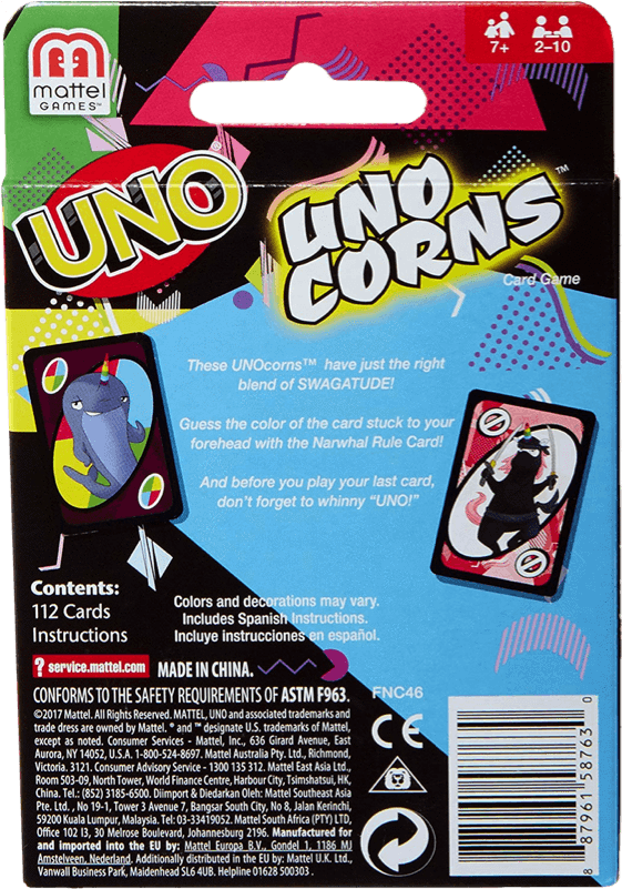 Uno - Unocorns - Unicorn Uno (800x800), Png Download