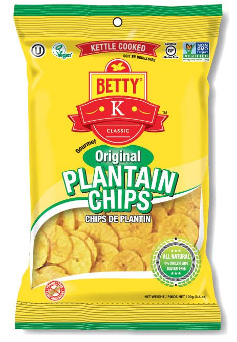 Betty K Foods Plantain Chips, Original - Betty K Foods (668x668), Png Download