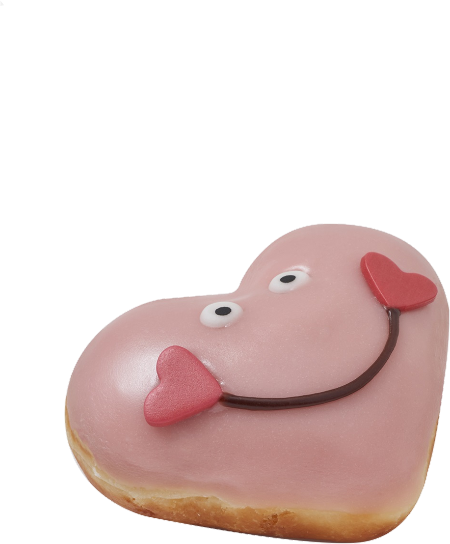 Raspberry Romance Heart Nutty Chocolatta Heart Smiley - Hippopotamus (1080x1251), Png Download