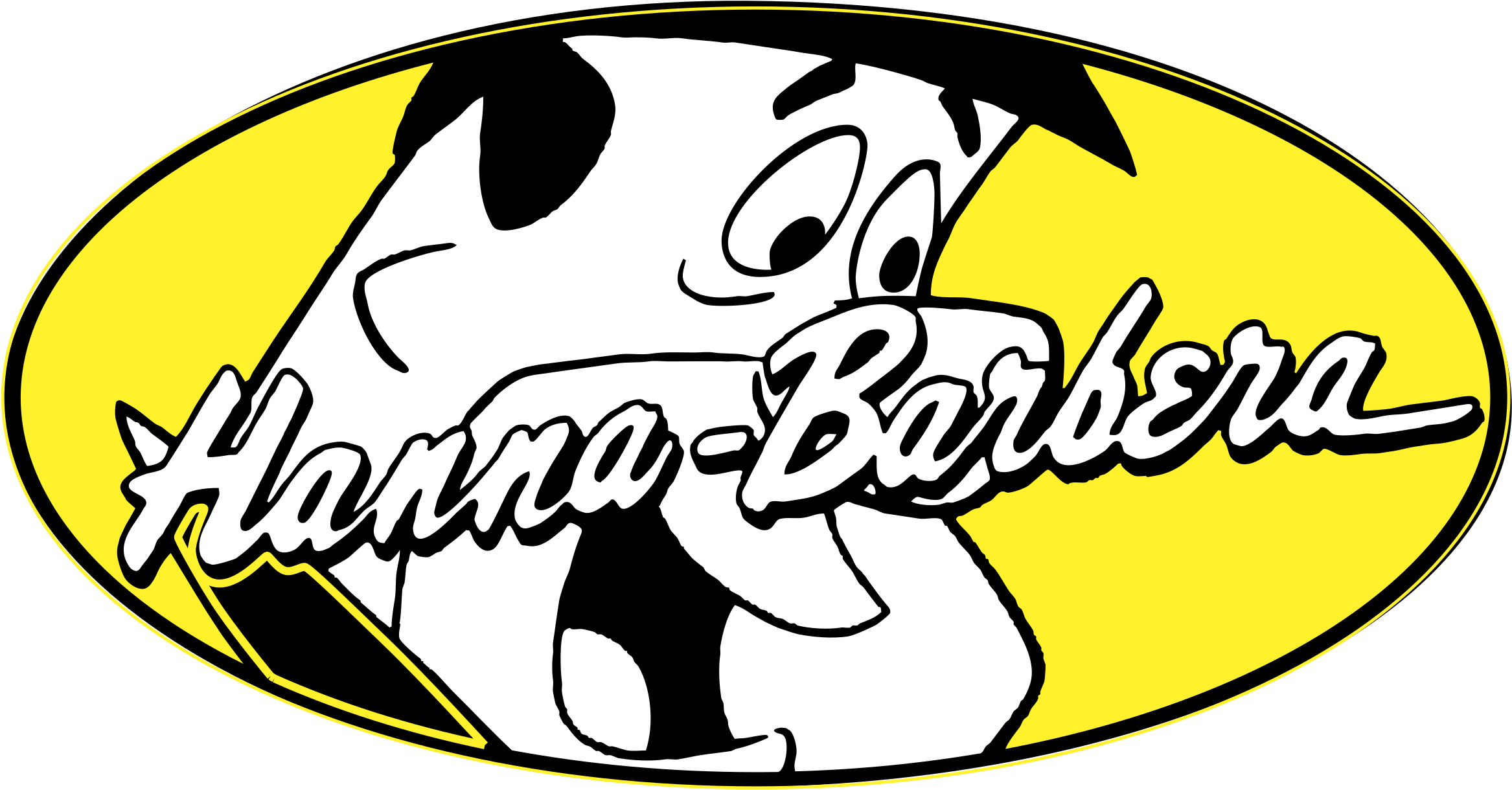 Hanna Barbera Logo Png Transparent - Hanna Barbera (2400x2400), Png Download