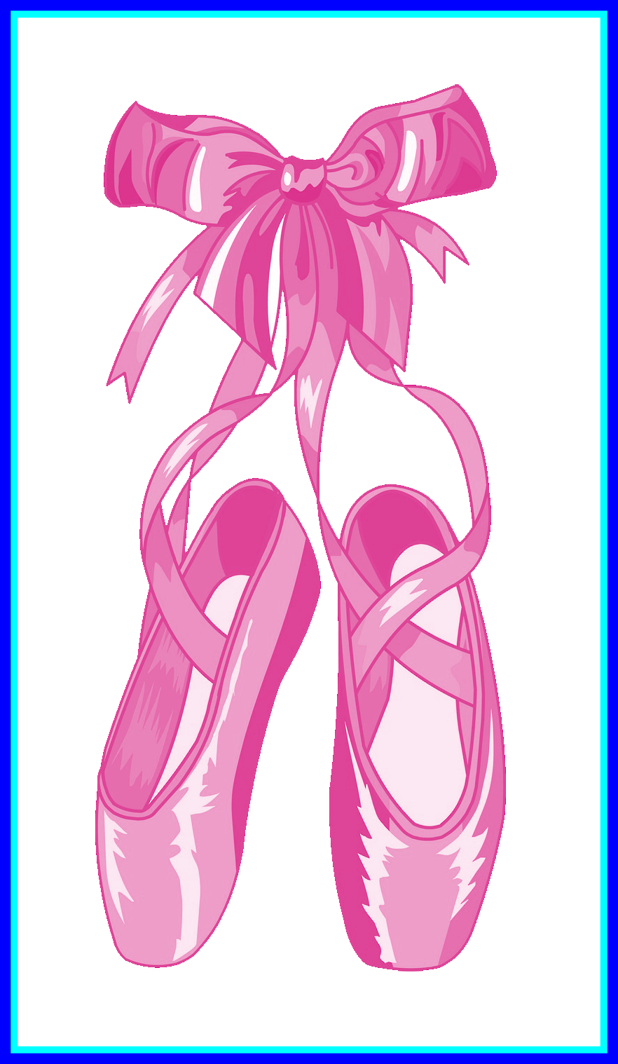 Vector Library Download Best Ang Png My Kids Clip Art - Ballet Slippers (882x1518), Png Download