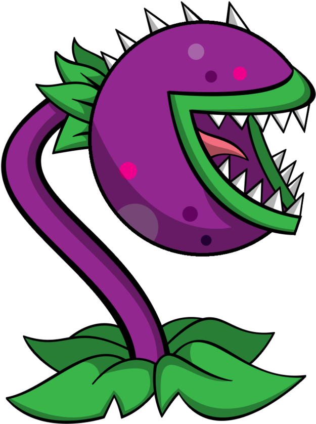 Tag Recorte Digital Chomper Plantas X Zumbis - Plantas Vs Zombies Png (776x1030), Png Download