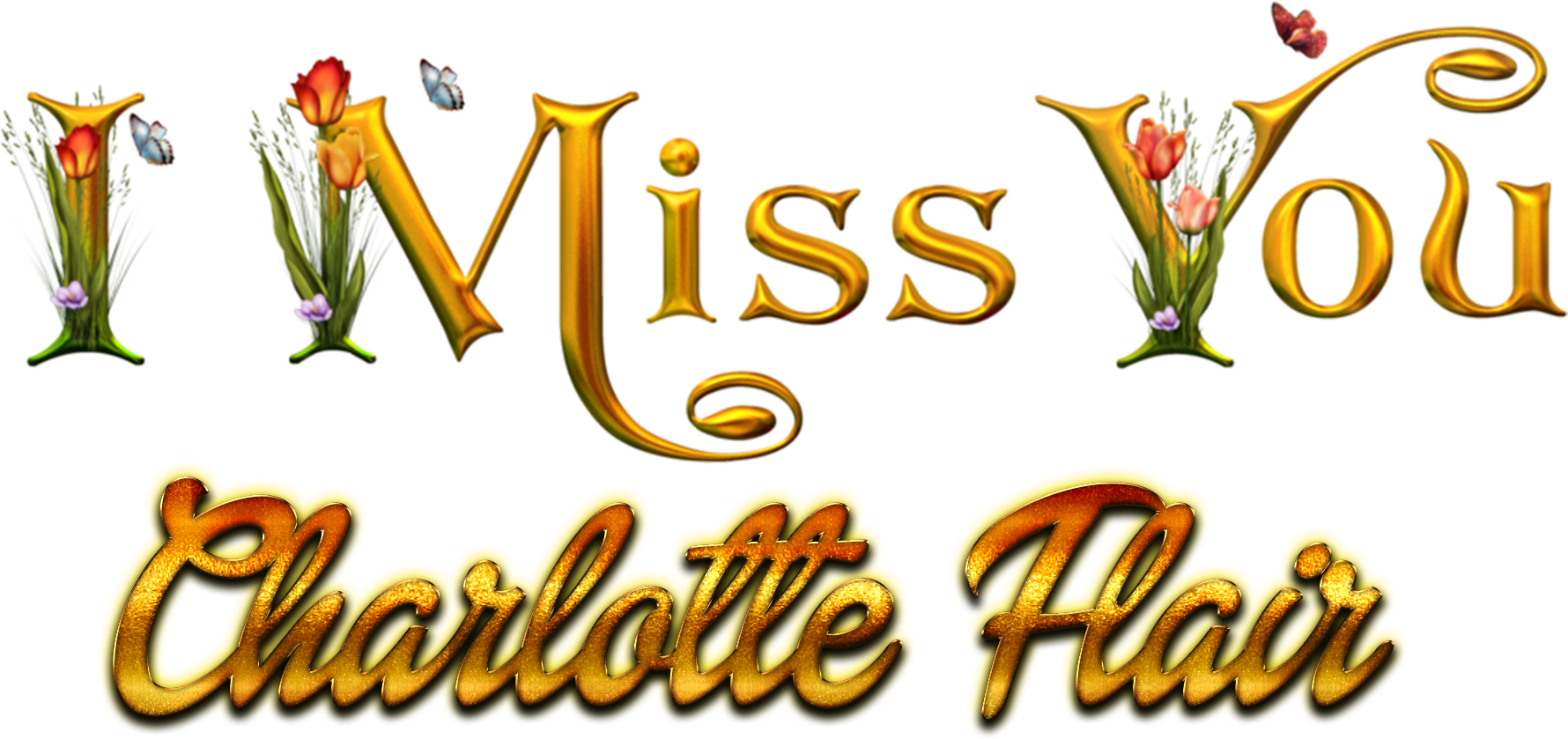 Download Charlotte Flair Missing You Name Png Calligraphy Png Image With No Background Pngkey Com