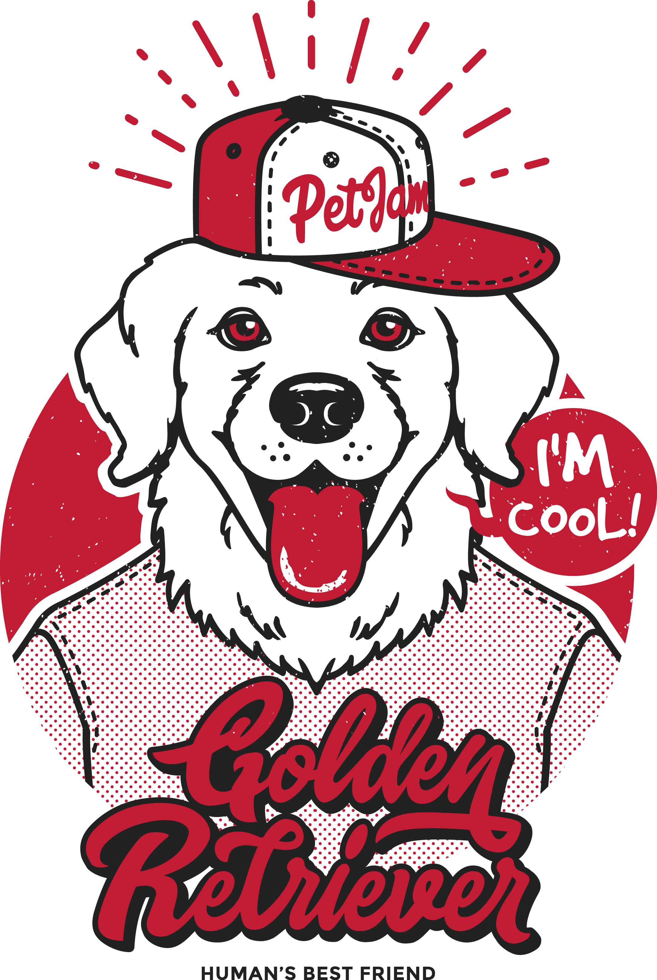 Estampacachorro - Dog Licks (2171x3235), Png Download