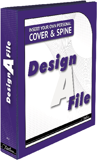 Treeline Design A File A4 40mm Lever Arch File Blue - Wire (700x700), Png Download