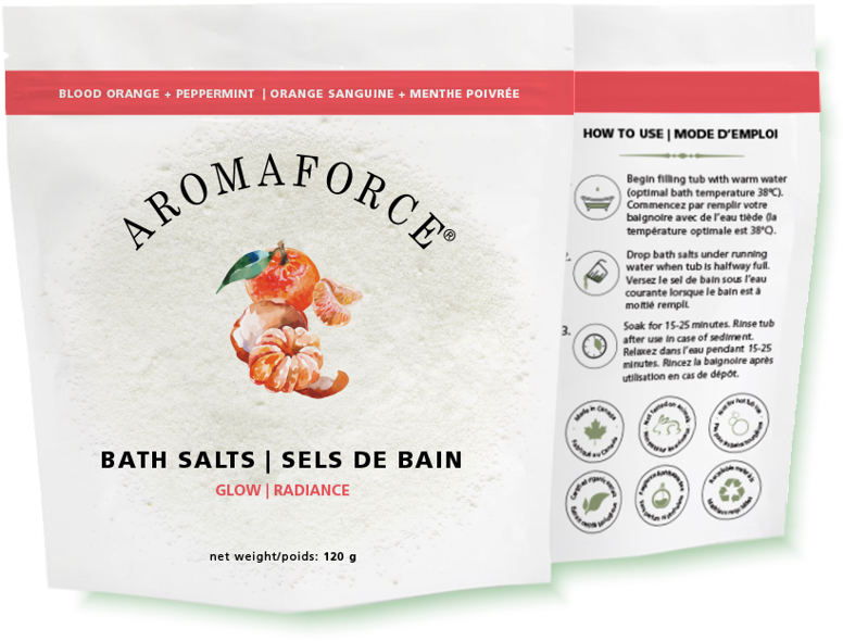 Aromaforce Bath Salts Glow - Shrimp (800x800), Png Download