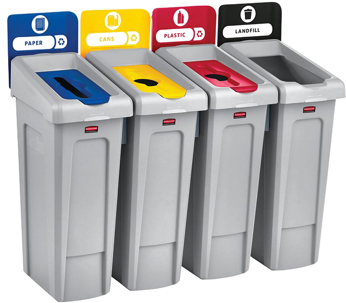 Recycle Bin Png Transparent Image - Slim Jim Recycling Station (720x720), Png Download