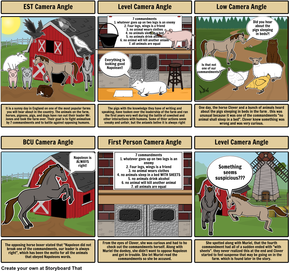 Animal Farm - Cartoon (989x929), Png Download