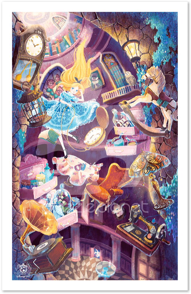 Home - Puzzle Alicia En El Pais De Las Maravillas (800x1000), Png Download