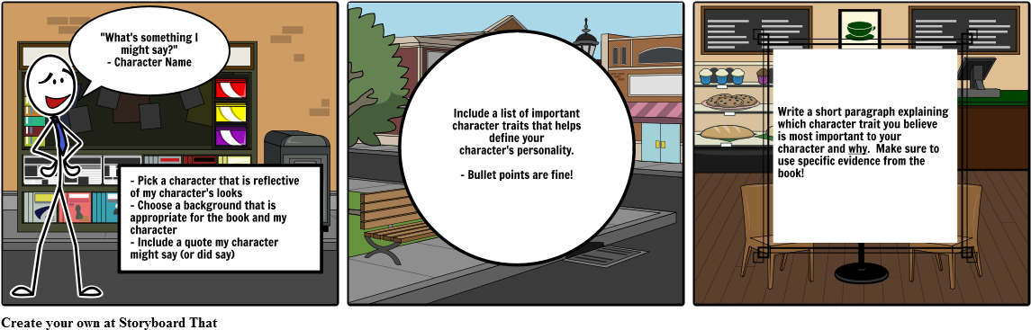 Outsider Character Directions - Cartoon (1164x385), Png Download