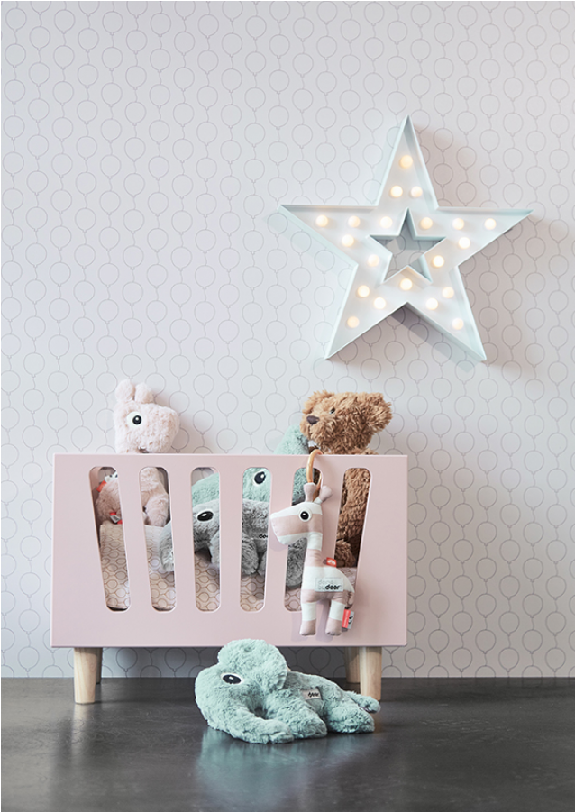 Done By Deer Dolls Bed - Done By Deer Powder Dolls Bed (900x900), Png Download