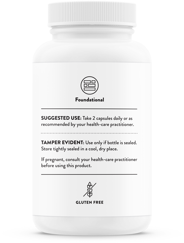 Vitamin-directions - Thorne B6 (1000x1000), Png Download