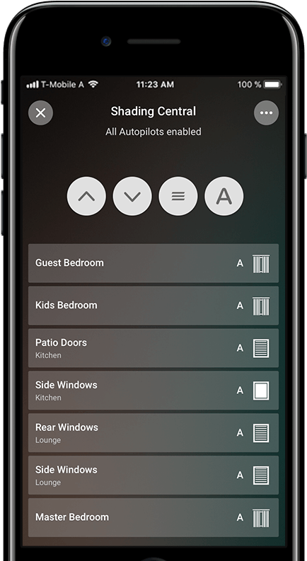 Loxone Smart Home App - Iphone (705x800), Png Download