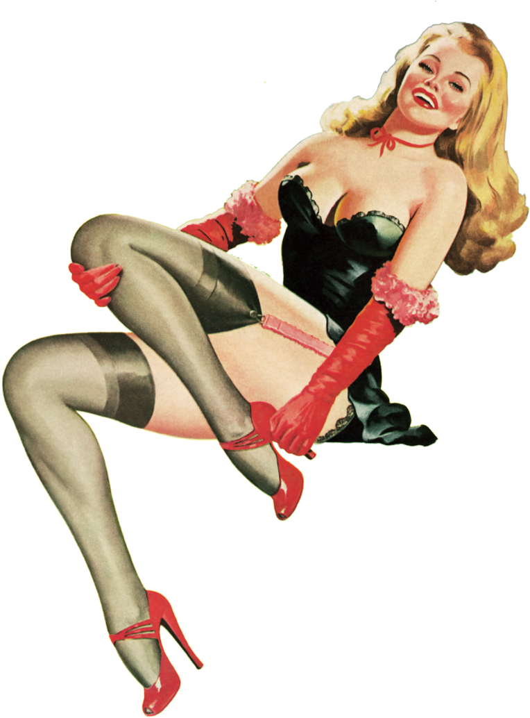 Retro Pin Up, Pin Up Art, Vintage Advertisements, Store, - Vintage Sexy Girl Png (800x1067), Png Download