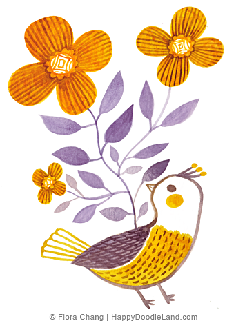 Yellow Flowers © Flora Chang (701x499), Png Download