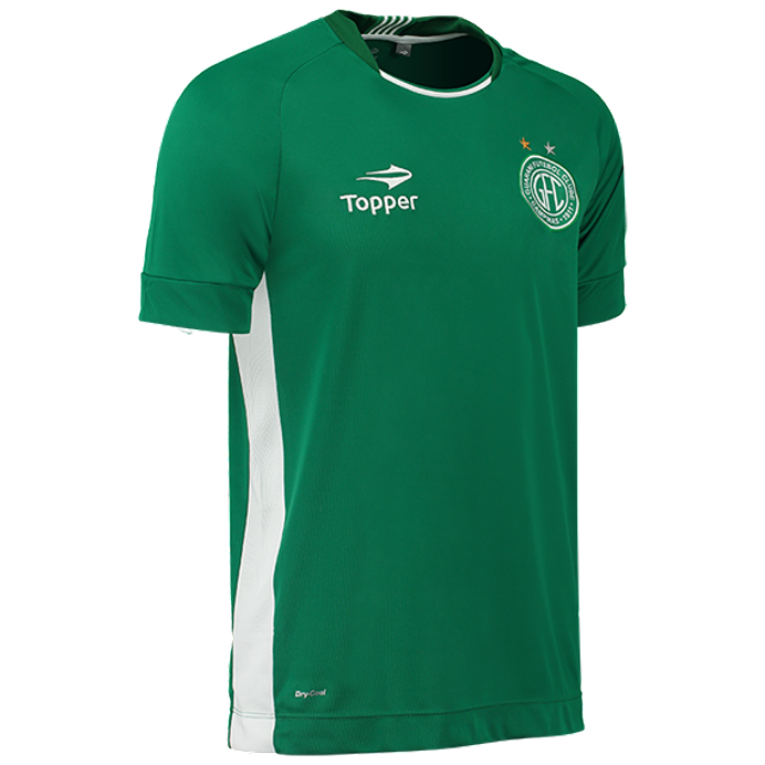 Camisa 1 Sn Topper Guarani Futebol Clube 2017 Verde/branco - Camisa Png De Futebol (692x692), Png Download