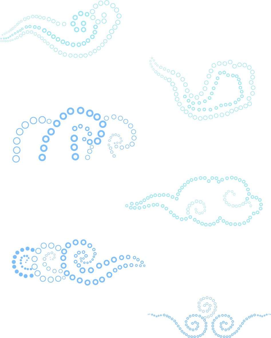 Spray Shading Simplicity Blue Png And Vector Image - Motif (1024x1370), Png Download