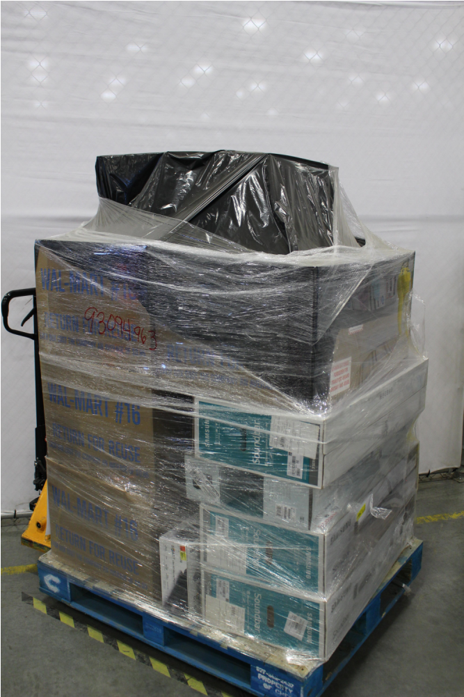 Pallet 189 Pcs Dvd & Blu-ray Players, In Ear Headphones, - Chest Of Drawers (1000x1000), Png Download