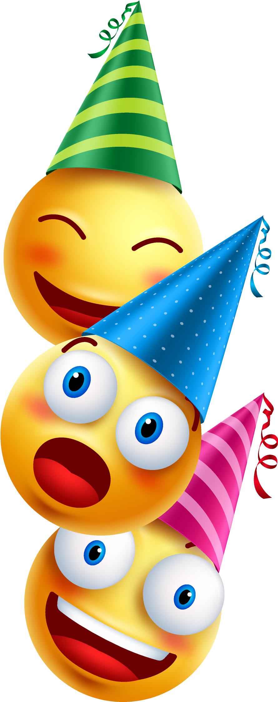 No Comments - Emoticones De Cumpleaños (1010x2296), Png Download