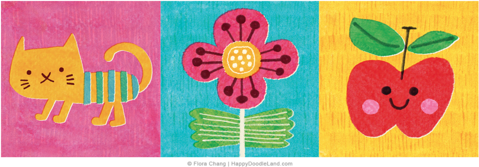 Flower Doodle Png (1000x499), Png Download