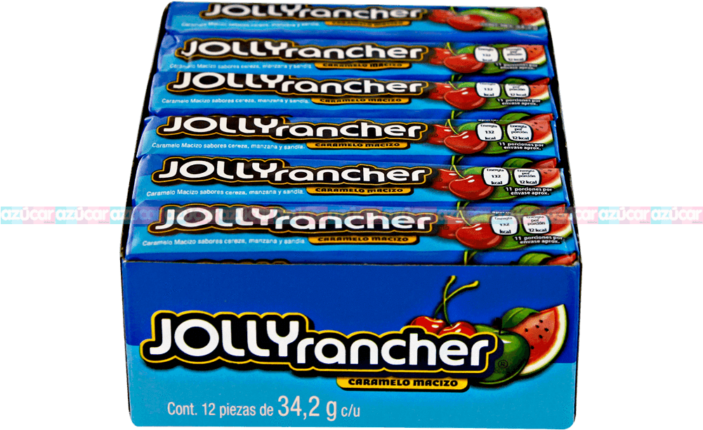 Hersheys Jolly Rancher Macizo 20/12 Hersheys - Jolly Rancher Hard Candy (1000x1000), Png Download