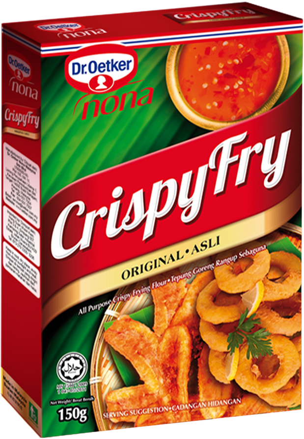 Crispy Fry Flour - Dr Oetker (636x898), Png Download