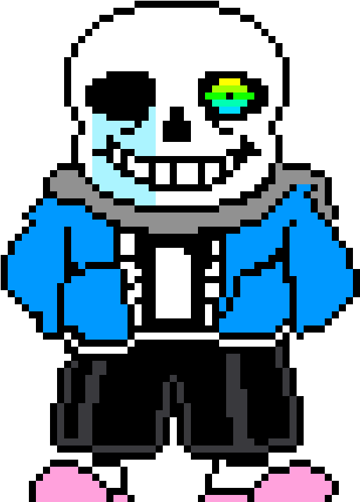 Timeline Sans - Draw Sans Pixel Art (570x740), Png Download