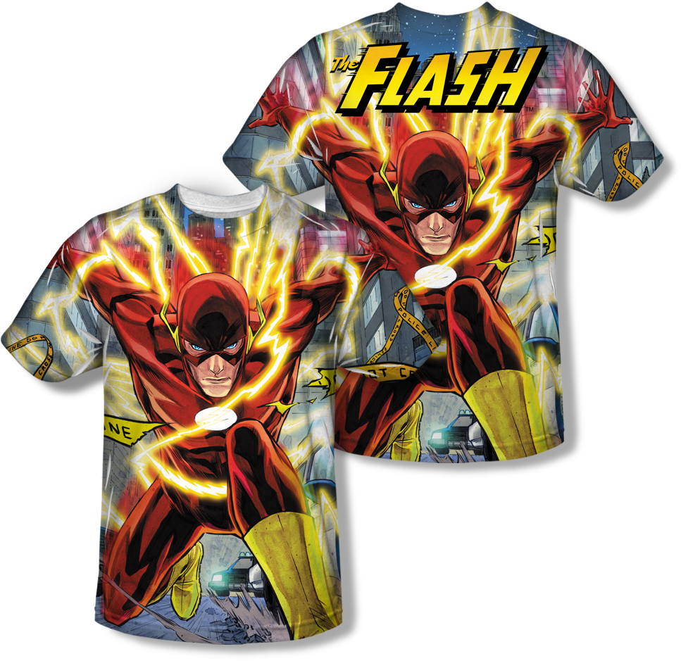 See 1 More Picture - Flash Character Barry Allen (1000x1000), Png Download