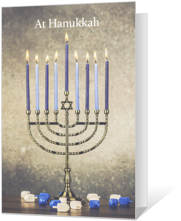 At Hanukkah Printable - Hanukkah (950x760), Png Download