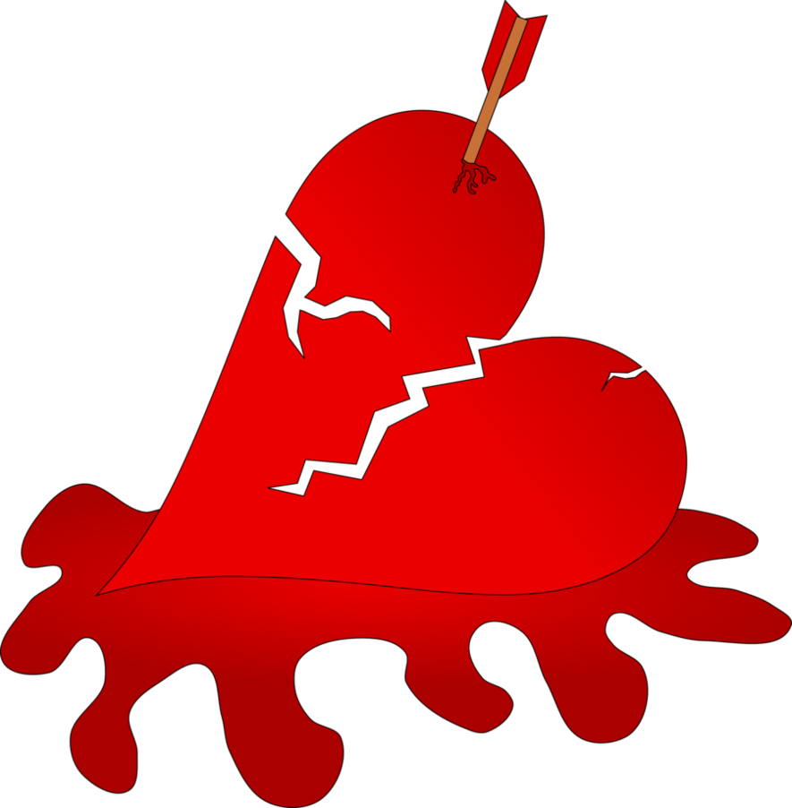 Beware Of A Woman With A Broken Heart - Illustration (885x902), Png Download