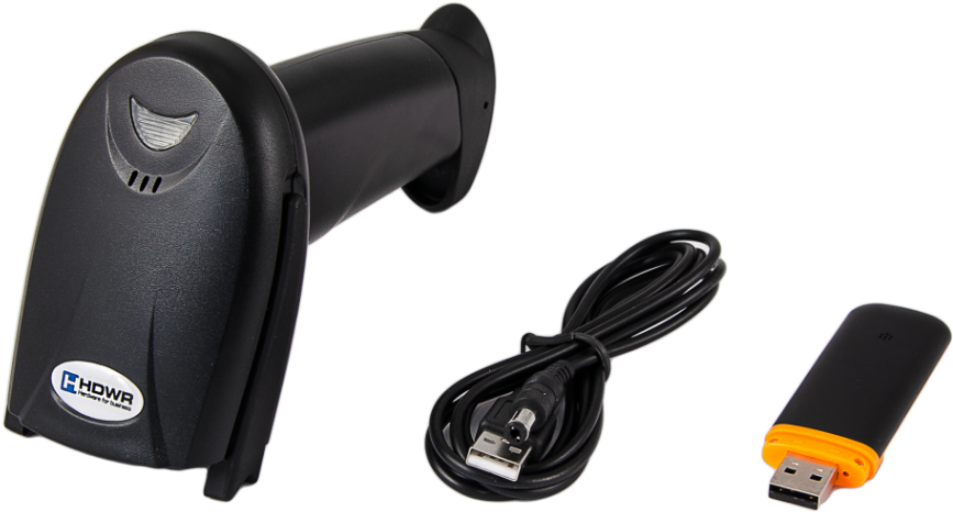 El Lector De Código De Barras Inalámbrico Hd21 Presenta - Cable (950x551), Png Download