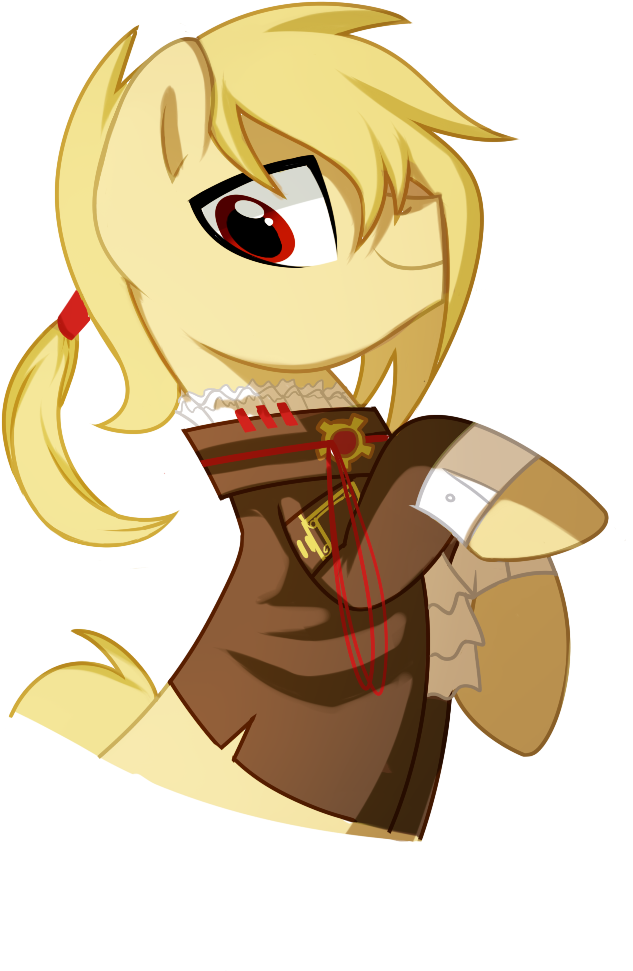 Pepooni, Blonde, Buck Legacy, Jabot, Male, Oc, Oc - Cartoon (721x1075), Png Download