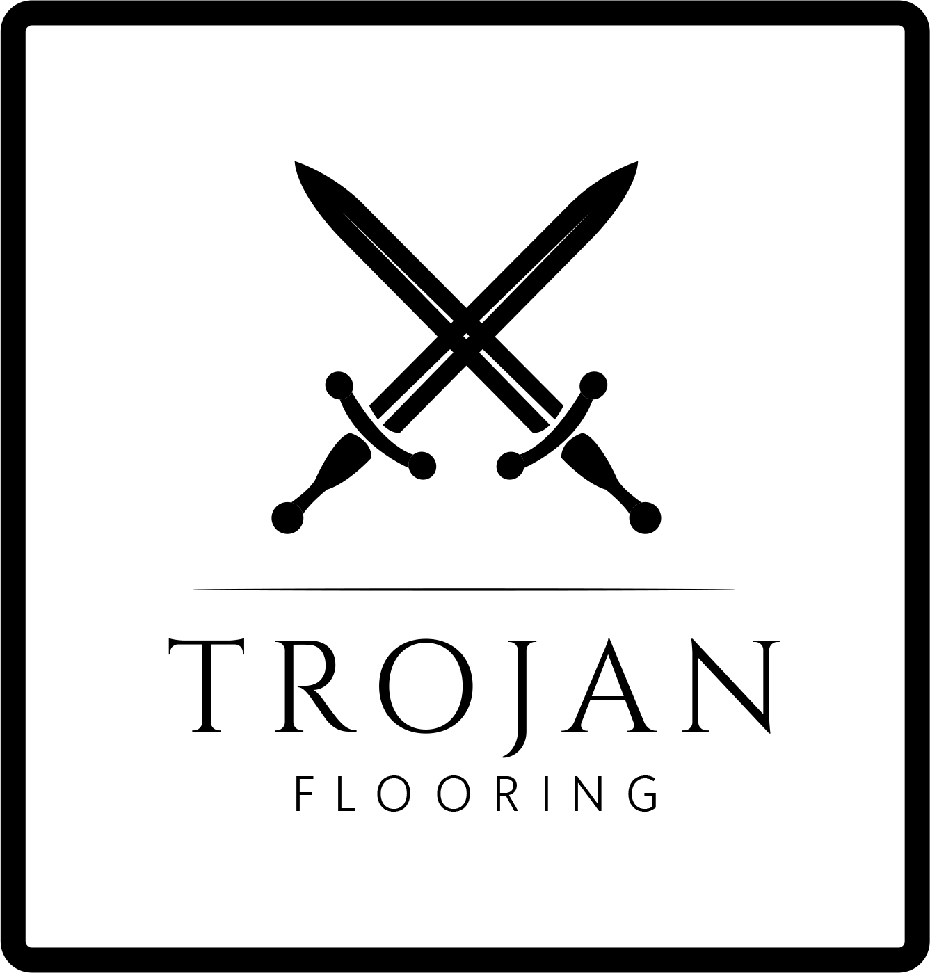 Welcome To Trojan Flooring - Graphic Design (1337x1399), Png Download