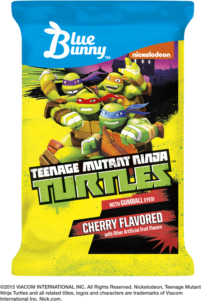 Ninja Turtles Ice Cream Bars (1000x1300), Png Download