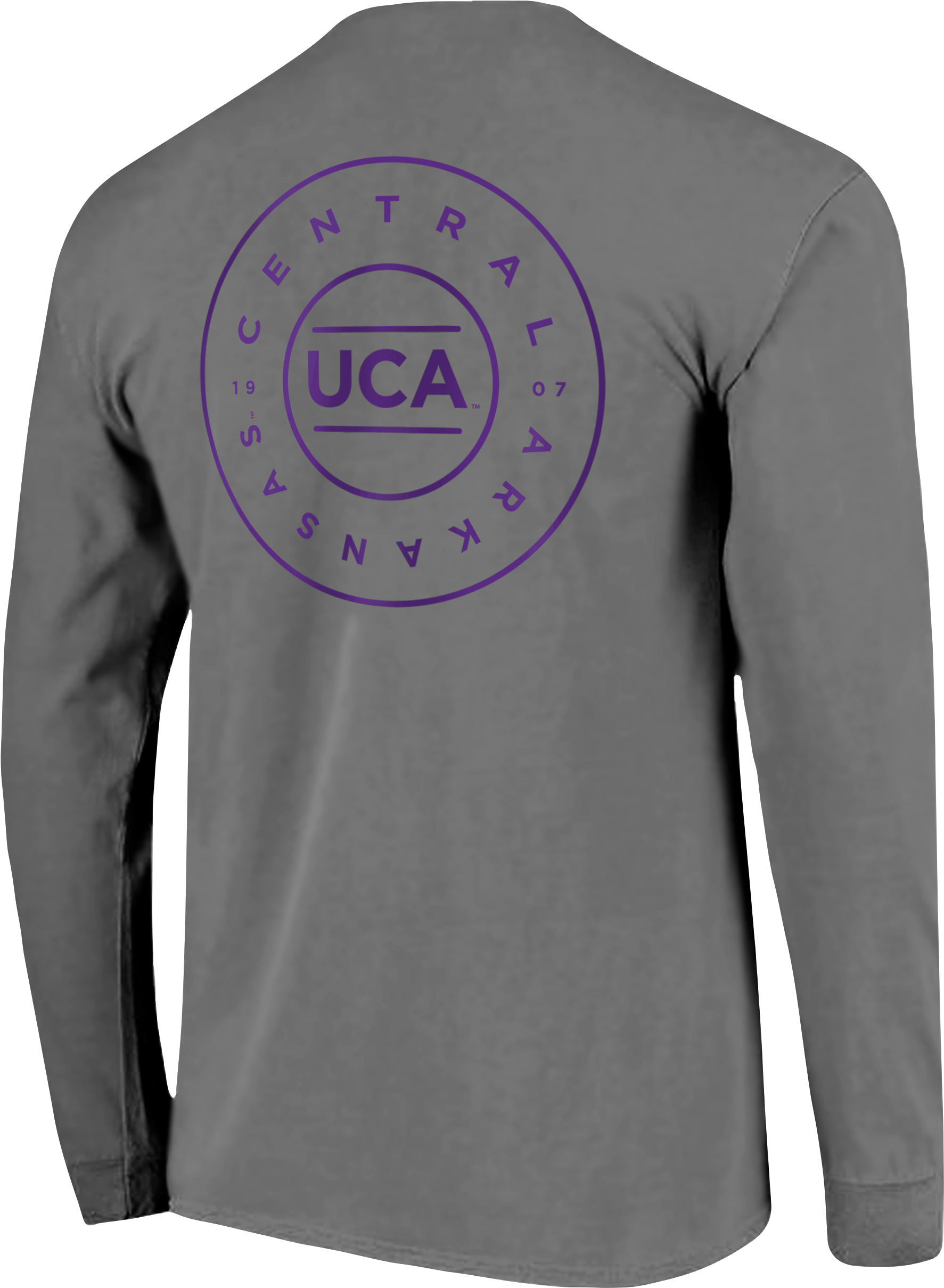 Circle Stamp Cc Long Sleeve Tee - Long-sleeved T-shirt (2500x2500), Png Download