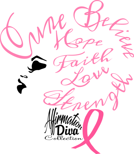 Breast Cancer, Multiple Sclerosis, Lupus, Etc - Calligraphy (530x610), Png Download