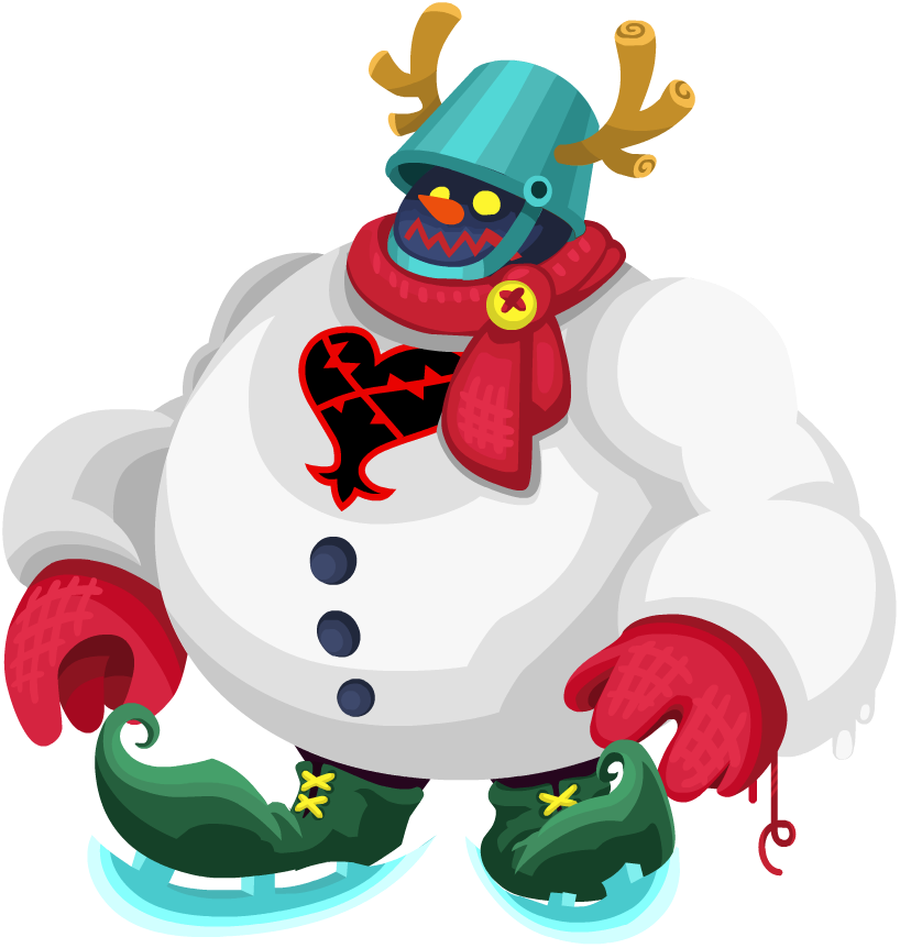Kingdom Hearts Wiki Β - Snowman (818x862), Png Download